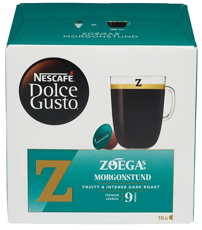 Dolce gusto zoegas morning blend  144g