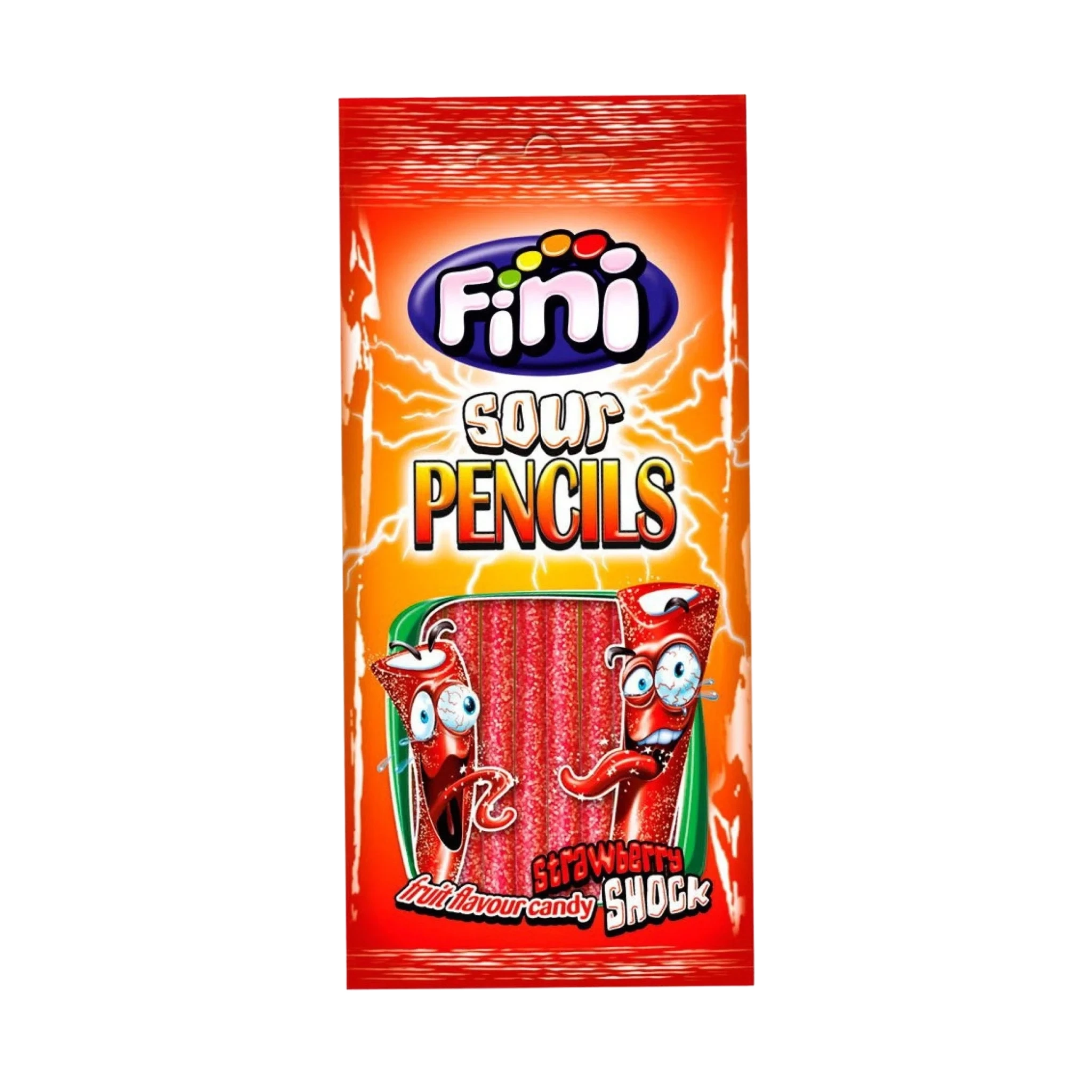 Fini Sour Strawberry Pencils 75 g