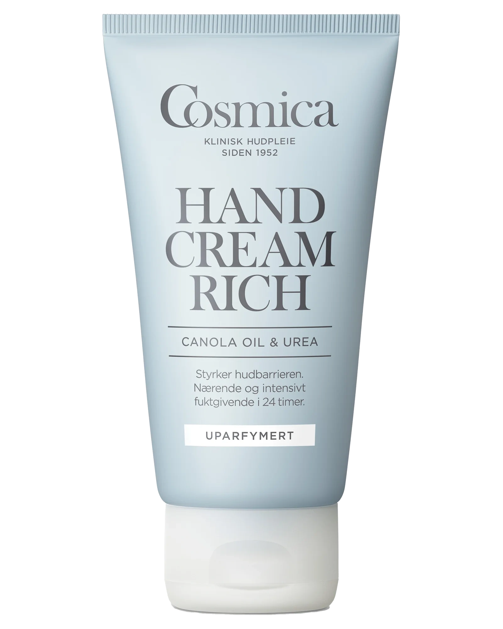 Cosmica Hand Cream Rich håndkrem uten parfyme 75 ml