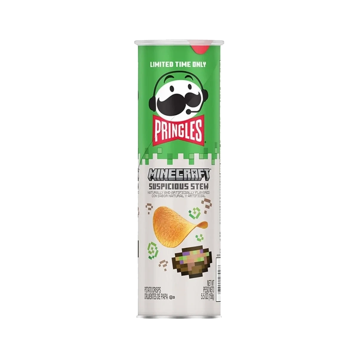 Pringles Minecraft Suspicious Stew Crisps 156g DATOVARE