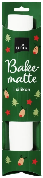 Bakematte Silikon 1stk Unik