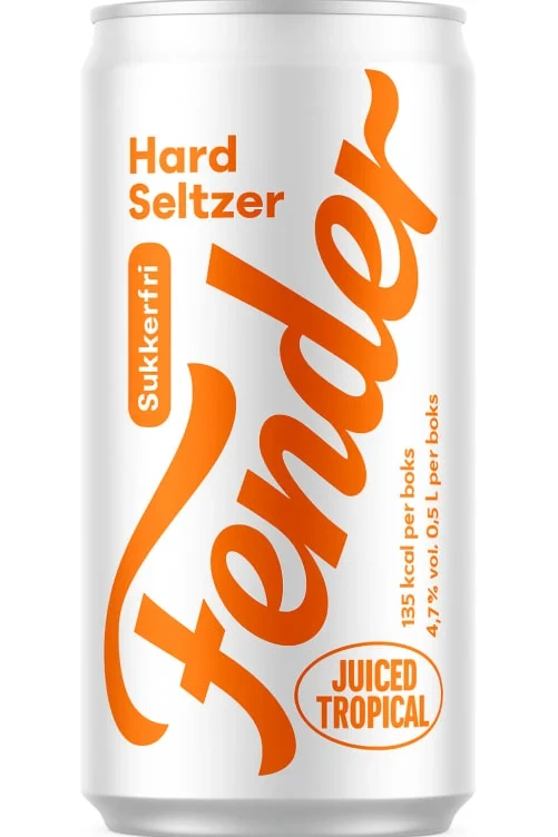 Hard Seltzer Juiced Tropical 0,5l boks Fender