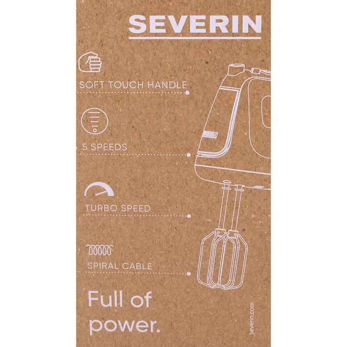 Severin Elvisp Vit HM3830
