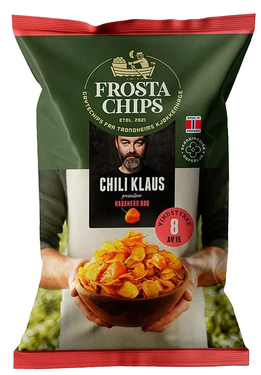 Chili klaus habanero bbq 100g frostachips