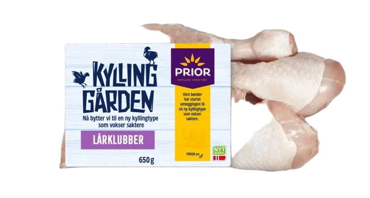 Kylling Lårklubber 650g Kyllinggården