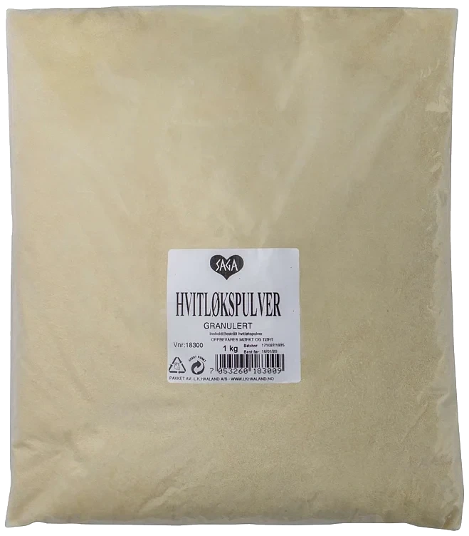 Hvitløk granulert   1kg