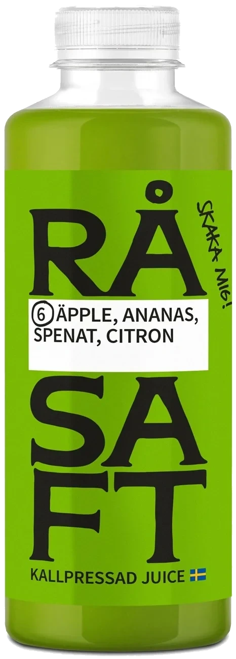 Spenat/Äpple/Ananas/Citron