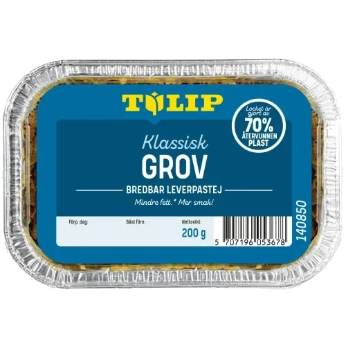 Klassisk Grov Leverpastej