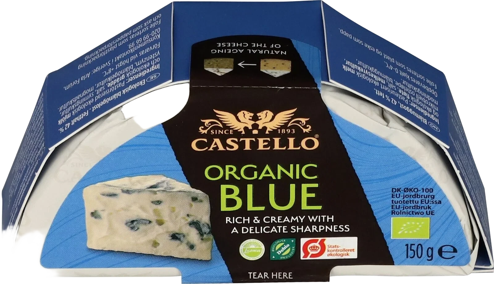 Organic blue ekologisk blåmögelost