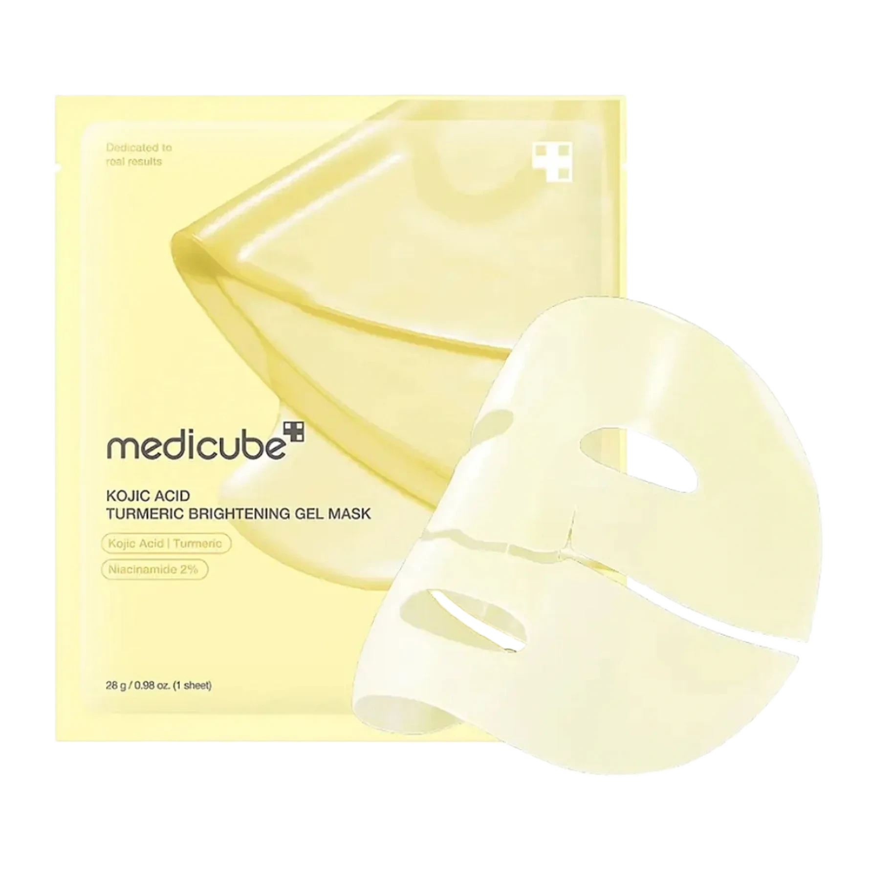 Medicube Kojic Acid Turmeric Brightening Gel Mask 1 stk