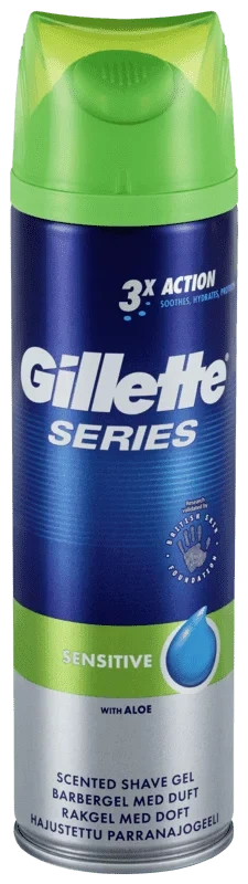 Gillette Sensitiv Barbergel 200ml