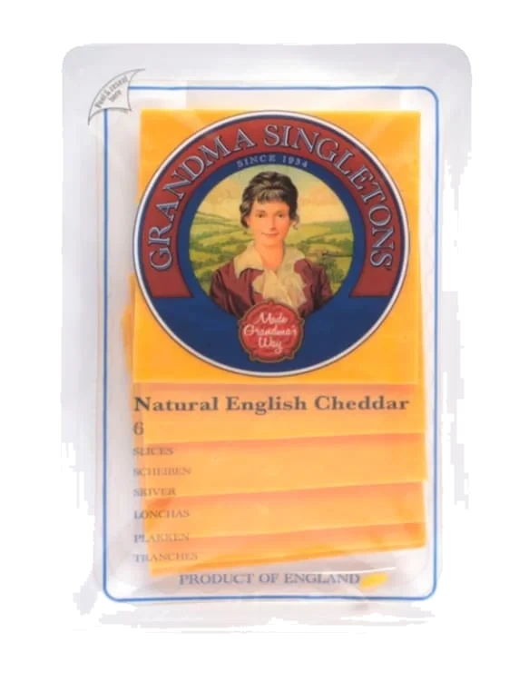 Cheddar skivet 150g Singleton