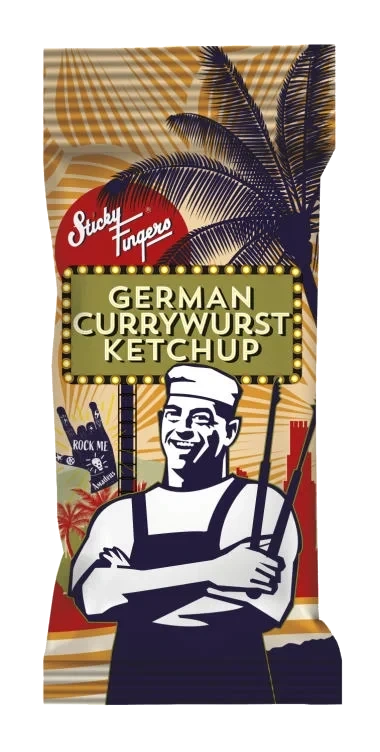 Sticky Fingers Curry Ketchup 30g Solina
