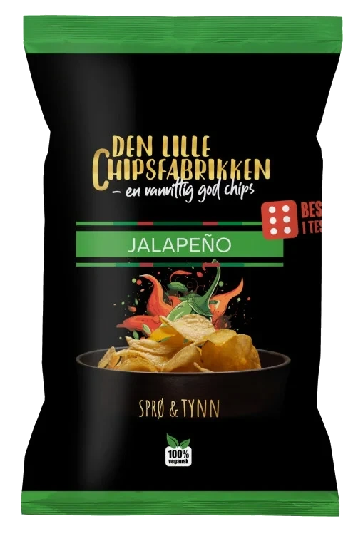 Original Chips Jalapeno 150g Chipsfabrikken