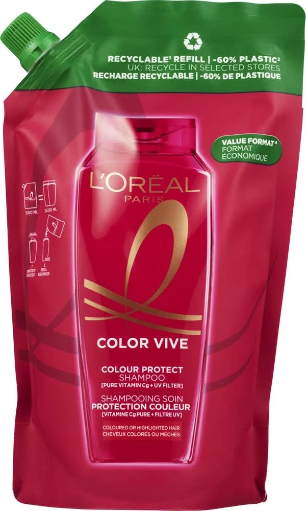 L'Oréal Elvital Color Vive shampoo refill