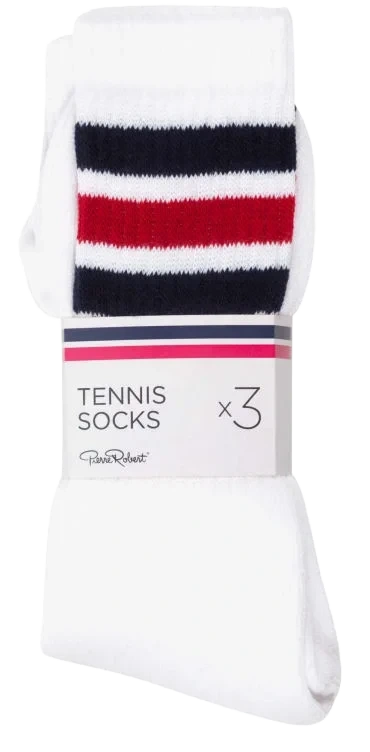 Tennis Sock White Mix Pierre Robert