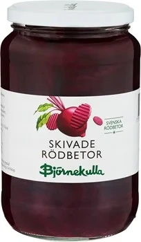 Skivade rödbetor