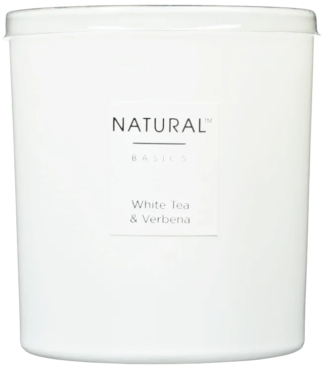 Duftlys White Tea &Verbena 20cl Natural Basics