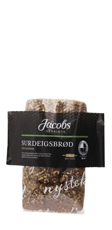 Surdeigsbrød m/Quinoa 530g Ju Bakehuset