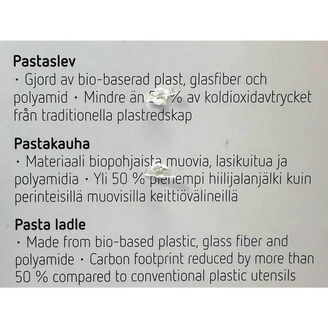 Gastromax Pastaslev Svart 28 cm