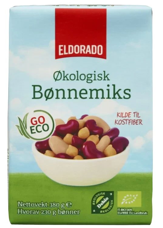 Bønnemix Økologisk 380g Go Eco Eldorado