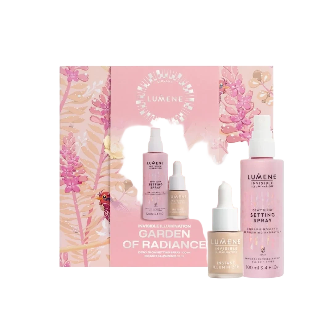 Lumene Invisible Illum Garden Of Radiance Set
