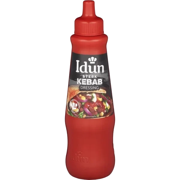 Idun Kebab Dressing Sterk 890g