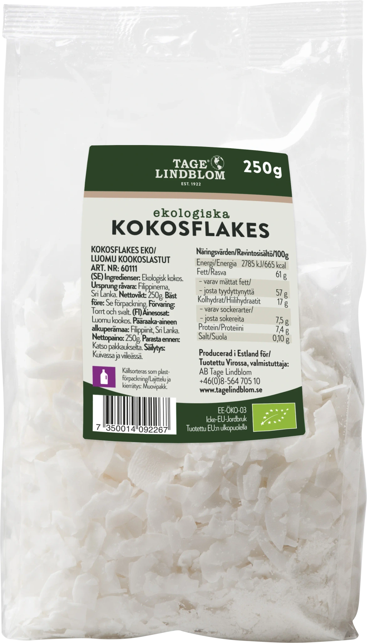Kokosflakes Eko