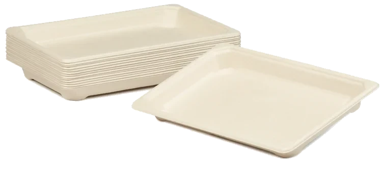 Sushifat Bagasse Medium Brun 215x135mm