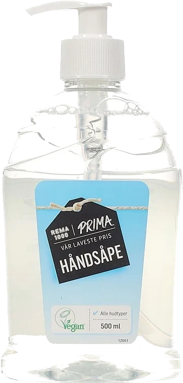 Håndsåpe m/pumpe   500ml