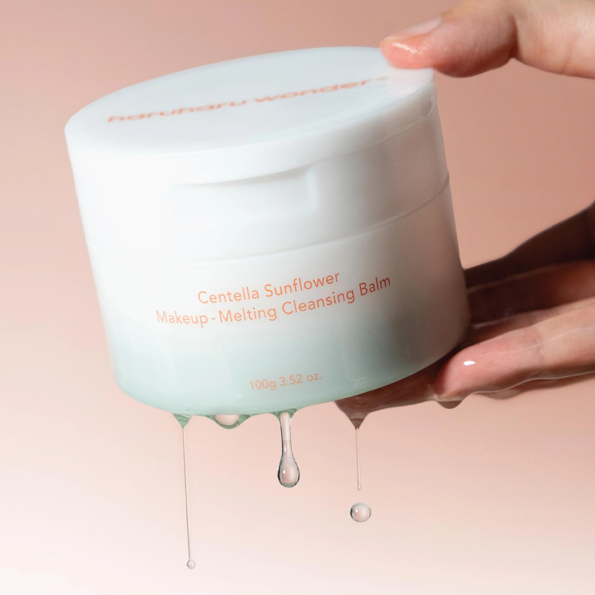 haruharu wonder Centella Sunflower Makeup-Melting Cleansing Balm, 100 g