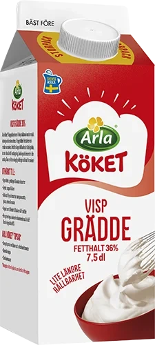 Vispgrädde 36%