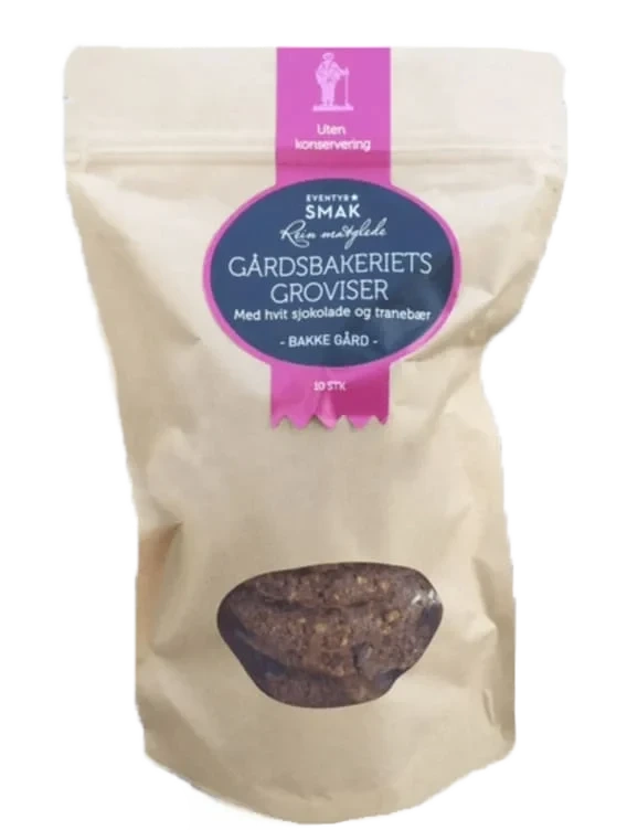 Groviser m/Tranebær Cookies Eventyrsmak