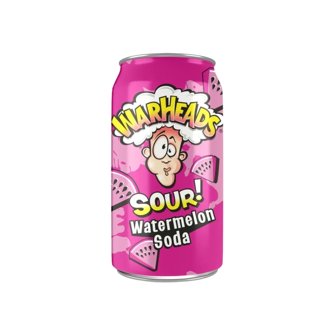 Warheads Sour Watermelon Soda 330 ml