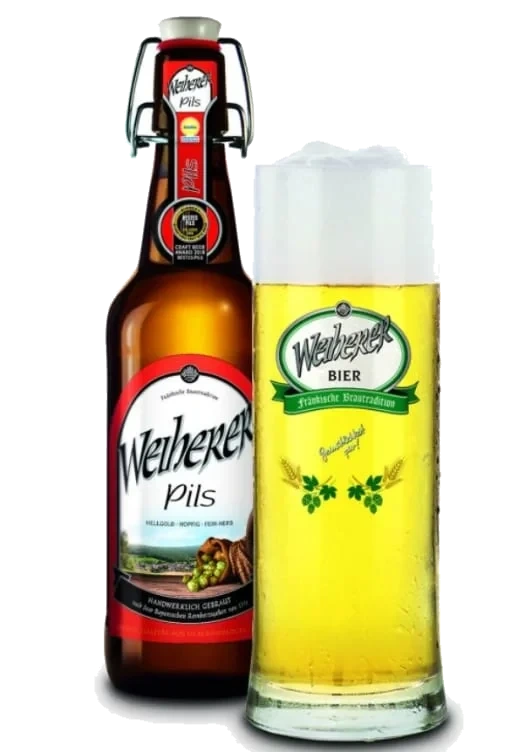 Hopfenpils 0,5l flaske Kundmuller Weiherer