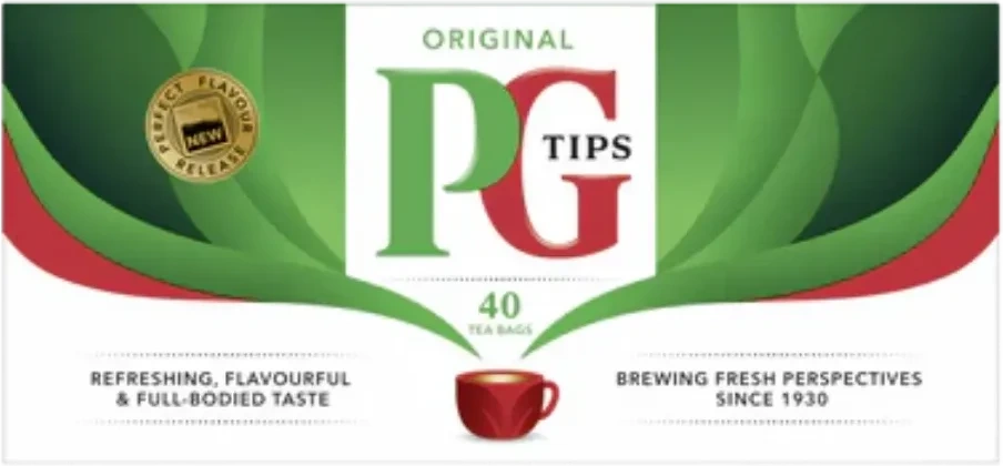 PG Tips Svart Te 40-pack 116g