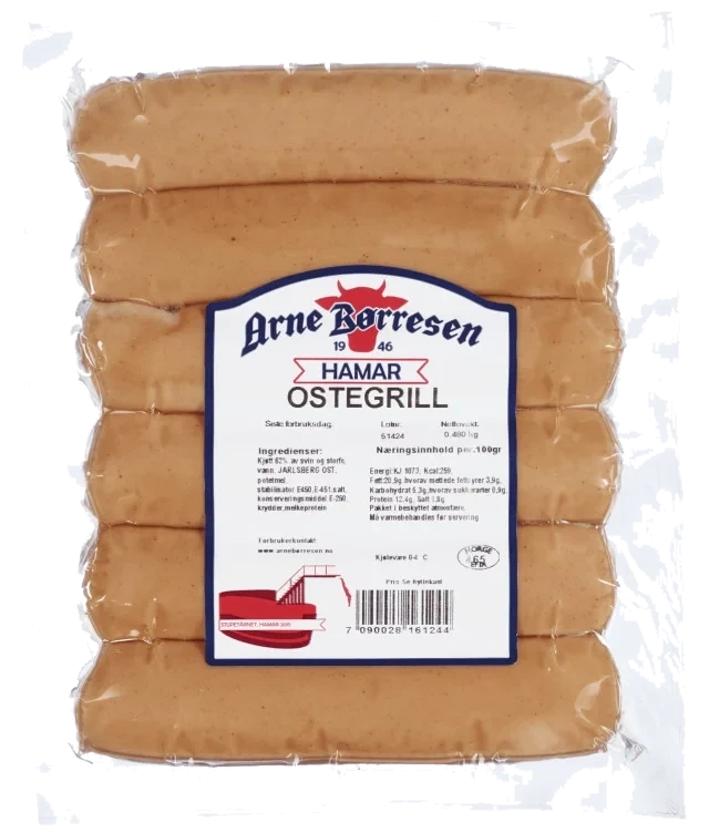 Ostegrill 480g Arne Børresen
