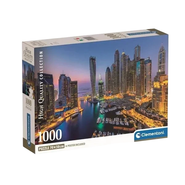 Puslespill 1000 Brikker - Dubai