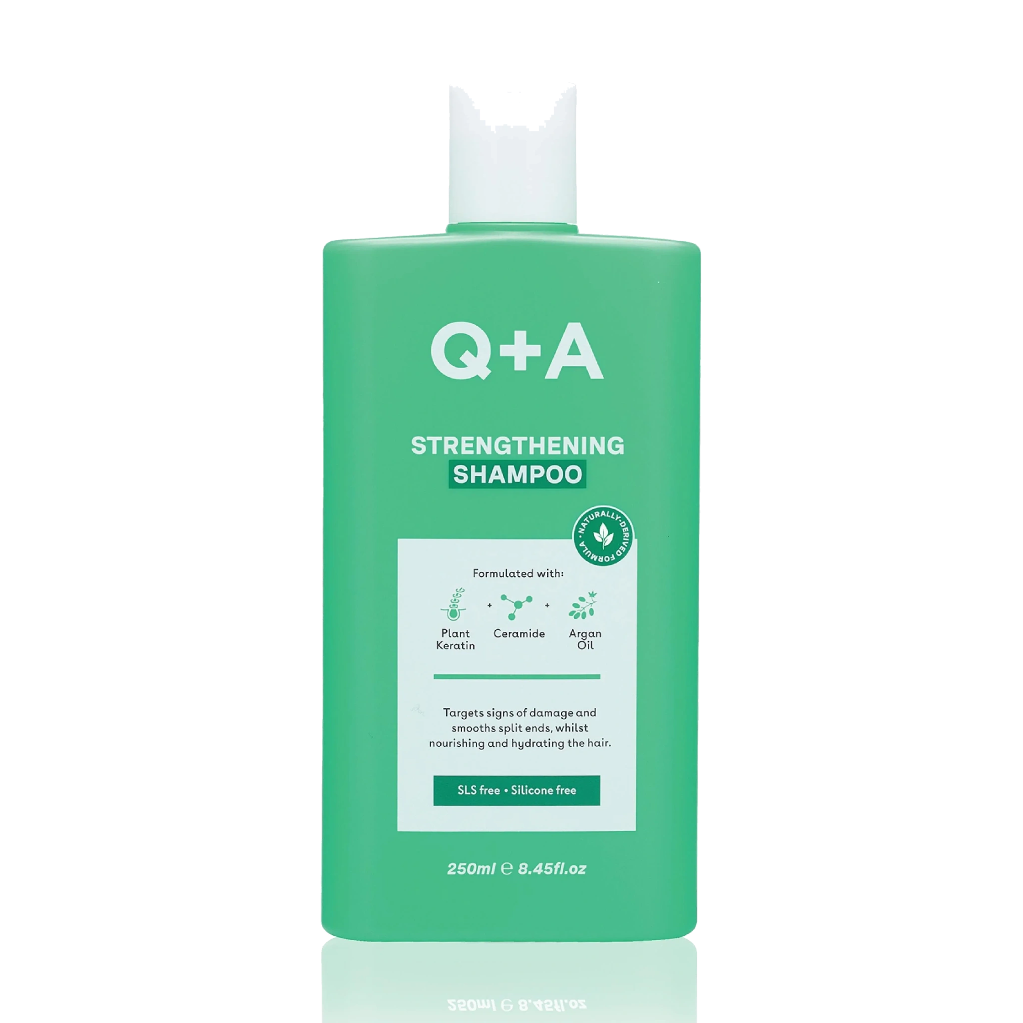 Q+A Strengthening Shampoo, 250 ml