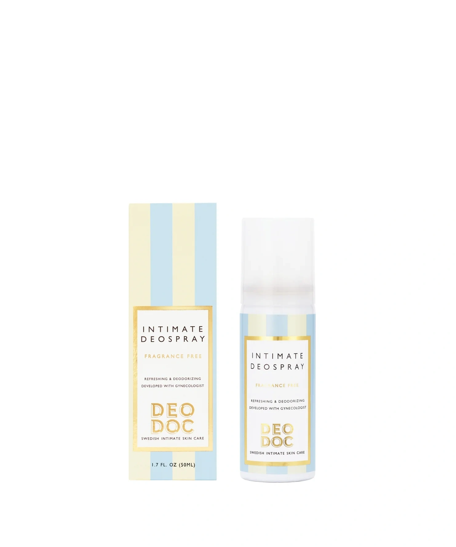 DeoDoc Intimate Deospray Fragrance Free 50 ml