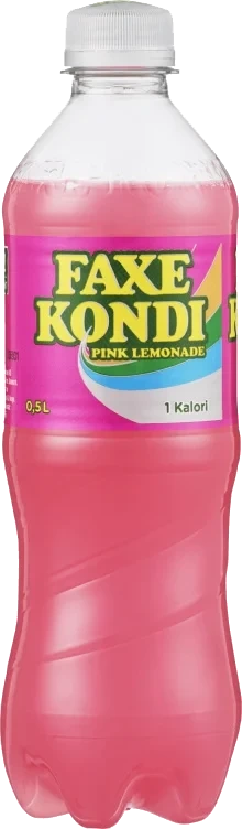 Faxe Kondi Pink Lemonade 0,5l flaske
