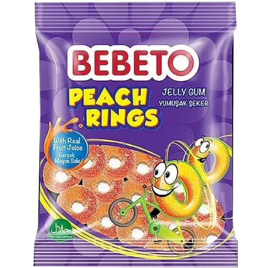Bebeto Peach Rings