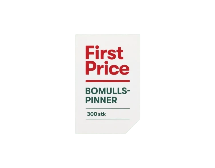Bomullspinner 300stk First Price
