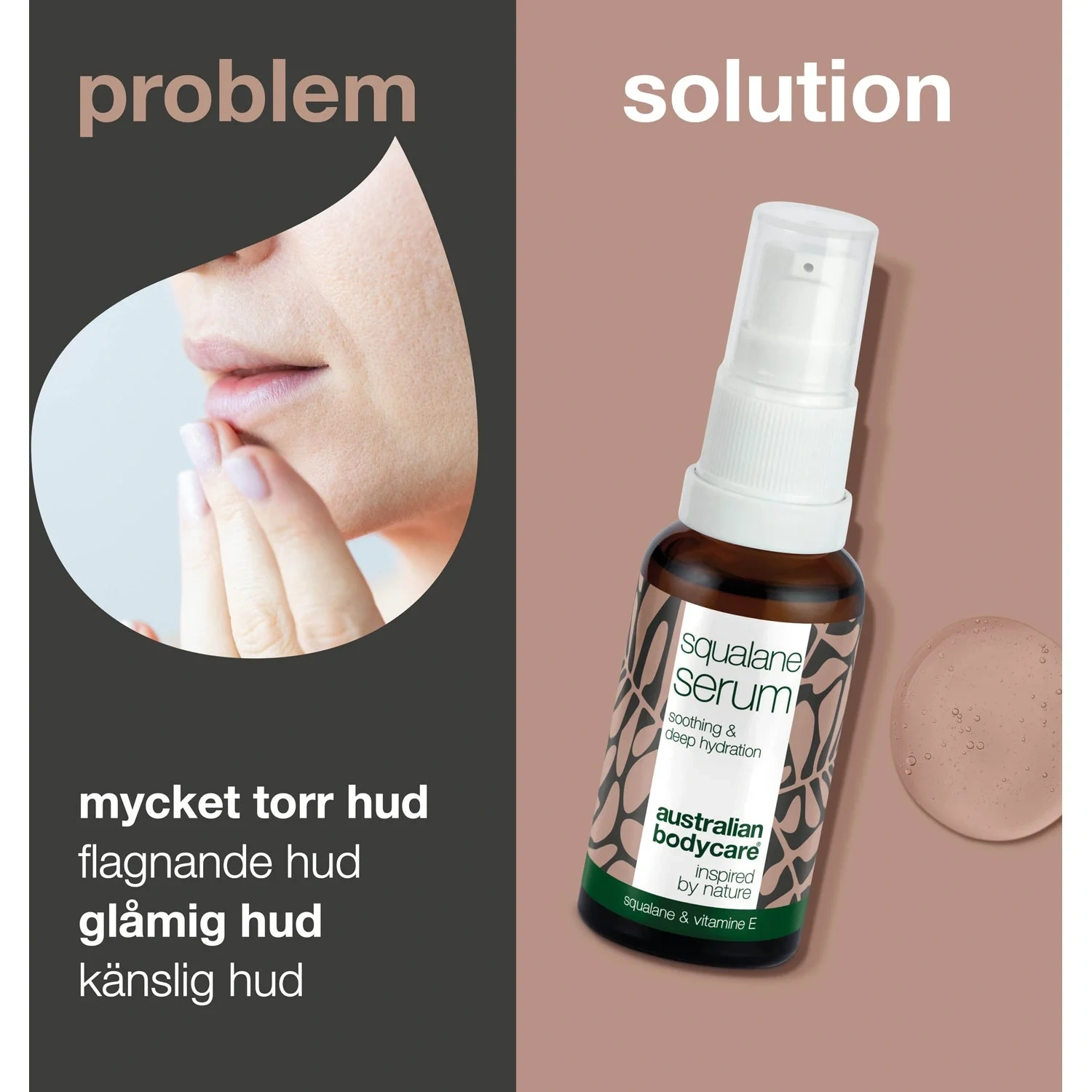 Australian Bodycare Squalane Serum – Lightweight Moisture Boost For Dry, Dehydrated And Dull Skin 30 ml