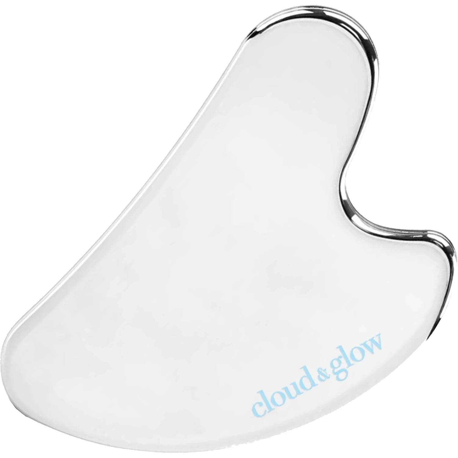 Cloud & Glow Heart Gua Sha Stainless Steel