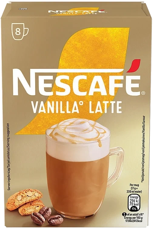 Nescafé vanilla latte  136g
