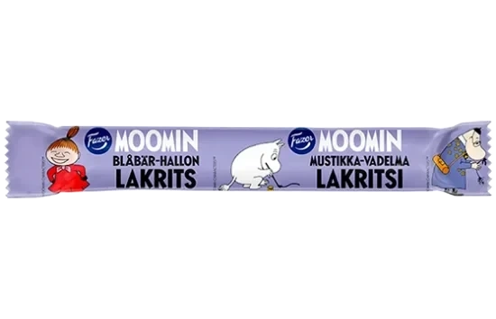 Fazer Moomin Lakris M/Blåbær