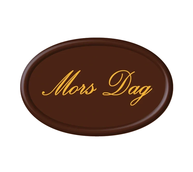 Chokladdekoration Mors dag