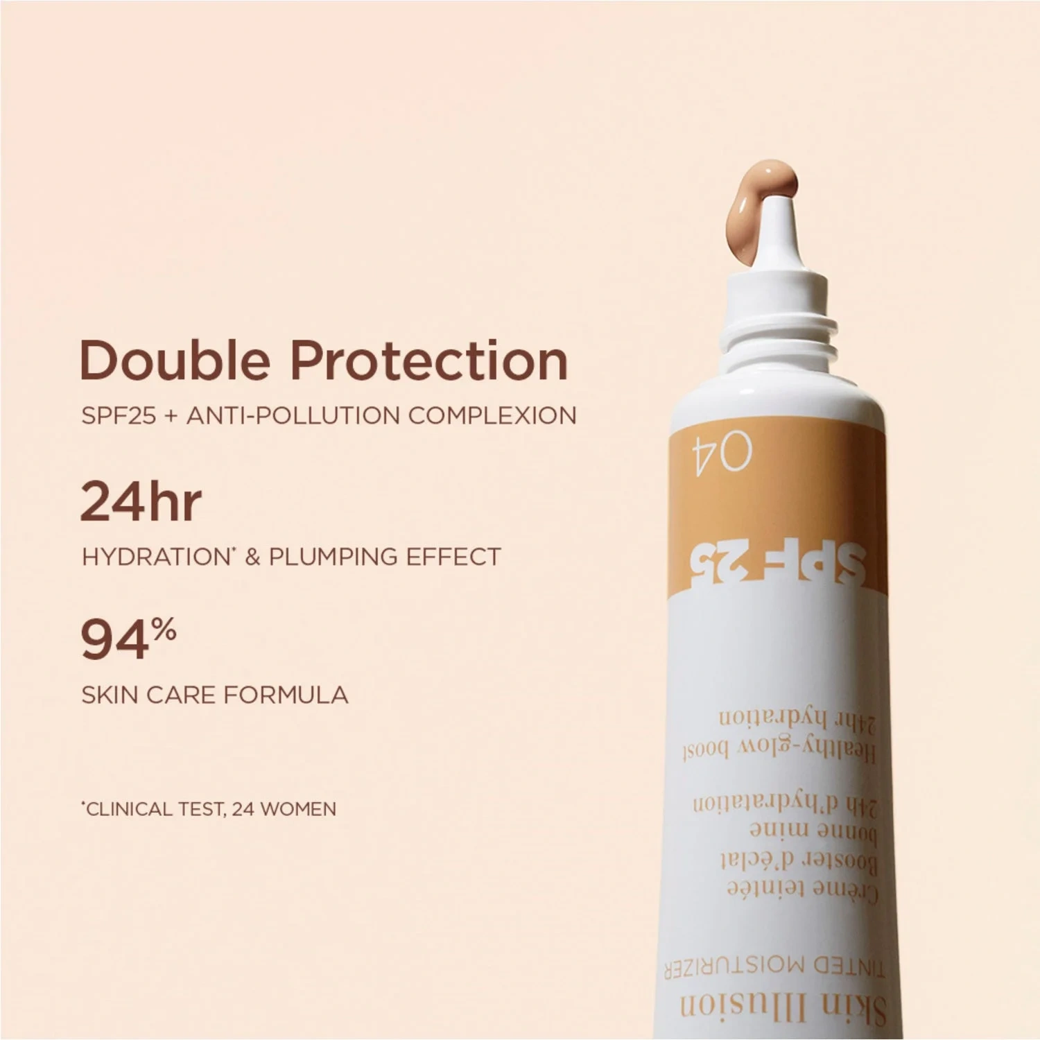 Clarins Skin Illusion Tinted Moisturizer 2,5