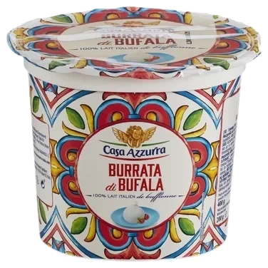 Burrata Di Bufala 200g Casa Azurra